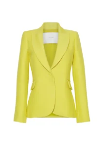 yellow fashion jacket